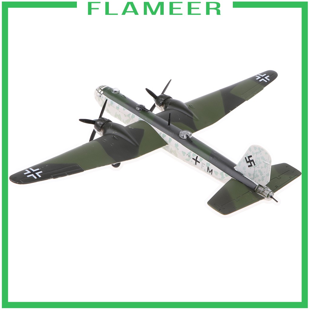 Mô Hình Máy Bay Ném Bom Đức Heinkel He 177 WWII Tỉ Lệ 1 / 144