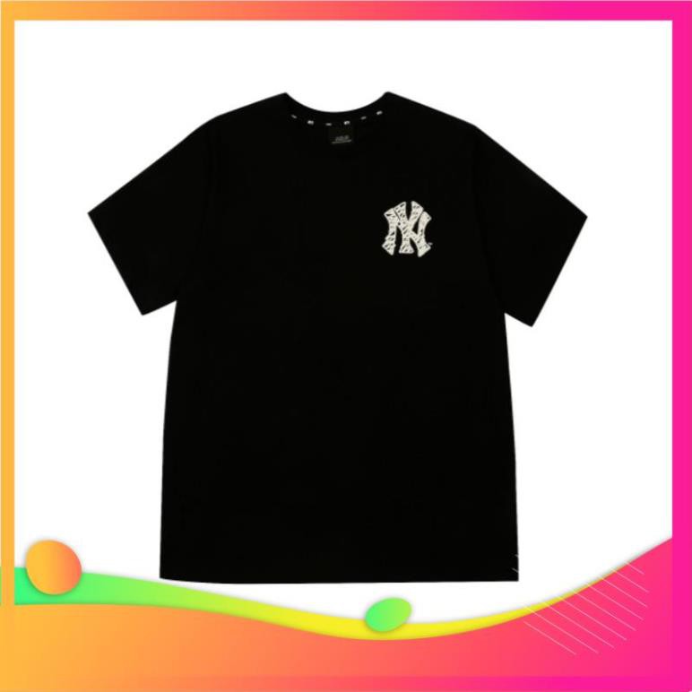 FreeShip giày Dép CHÍNH HÃNG Hàn Quốc Áo thun Tee MLB Like Yellow printed T-shirt unisex Auth ( Có sẵn) | BigBuy360 - bigbuy360.vn