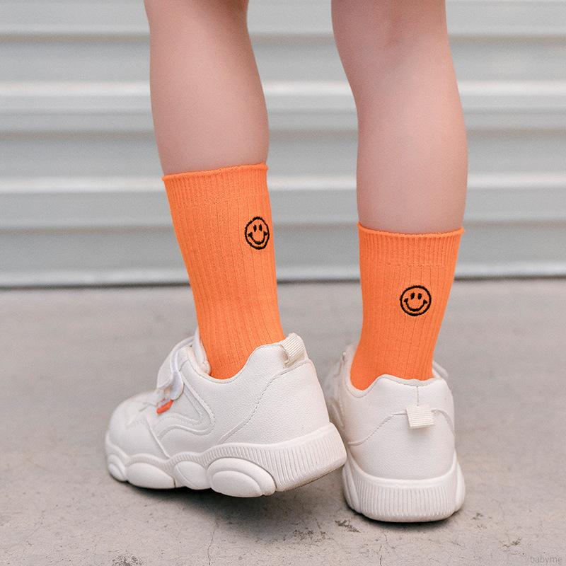 Tất cotton cổ cao dễ thương cho bé
