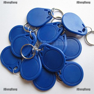 Abongbang 1 chiếc rfid ic móc khóa keyfobs token nfc tag móc khóa 13.56 mhz arduino