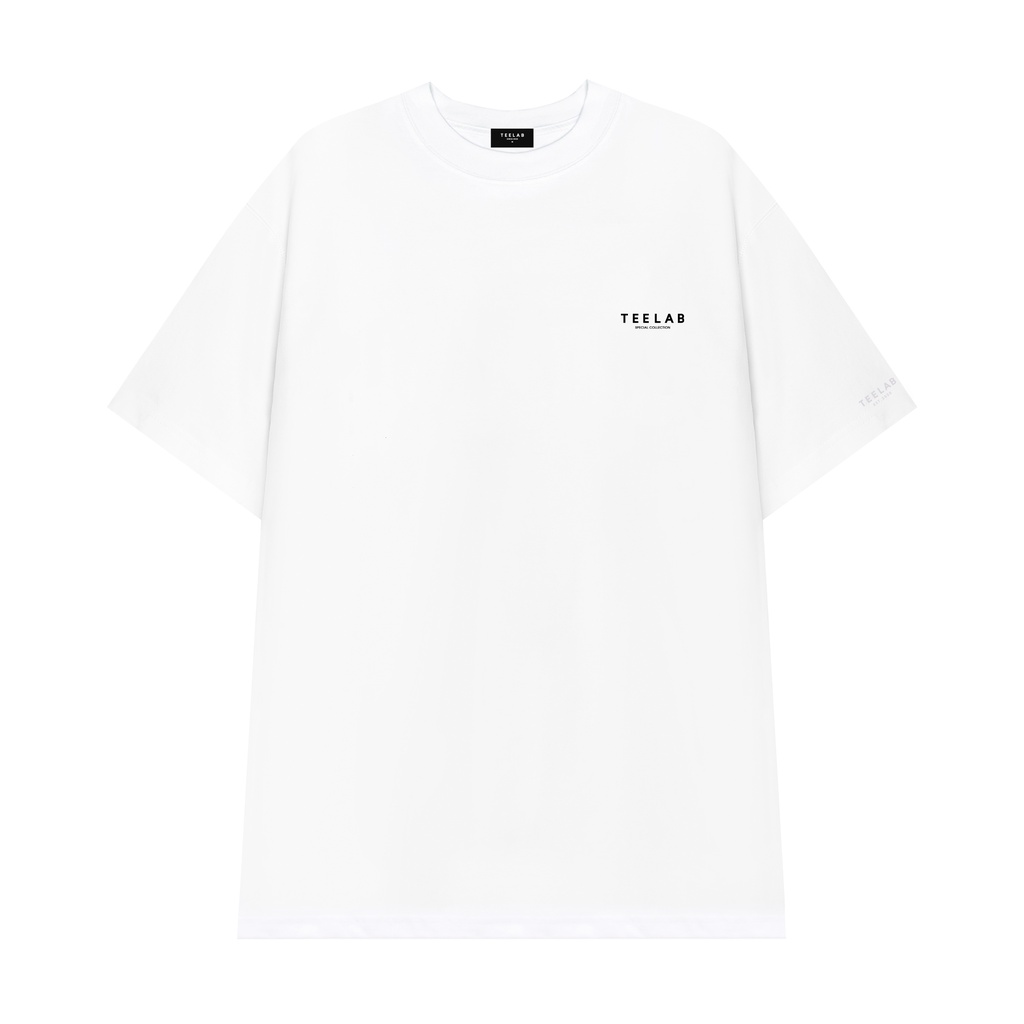 Áo Thun Local Brand Unisex Teelab Premium Special Collection / Trắng TS168