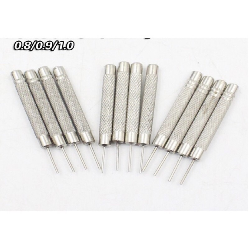 Đầu đột mắt dây đồng hồ có các cỡ 08,09,10mm dùng trong tháo mắt dây đồng hồ