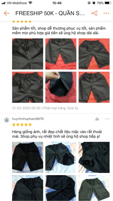 FREESHIP 50K - QUẦN SHORT KAKI ĐEN Nam Nữ UNISEX
