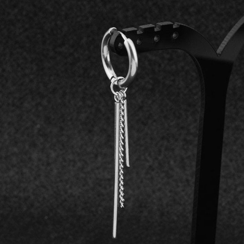 Khuyên tai dáng dài phong cách Punk thời trang Hàn Quốc