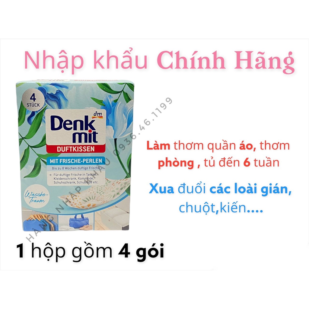 Túi Thơm Tủ Quần Áo Denkmit Nội địa Đức