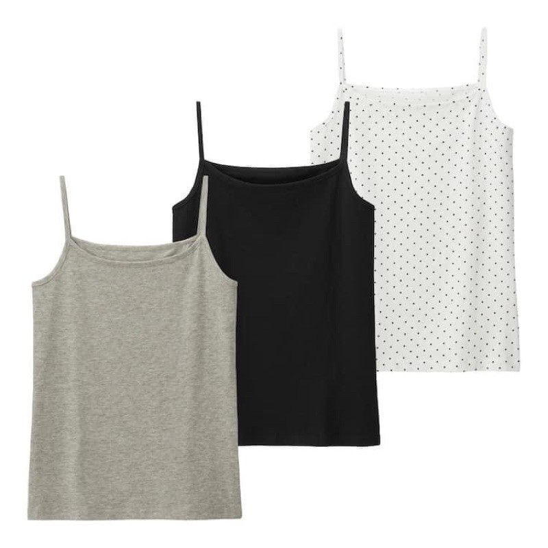 Set 3 áo hai dây Gu nhật size S