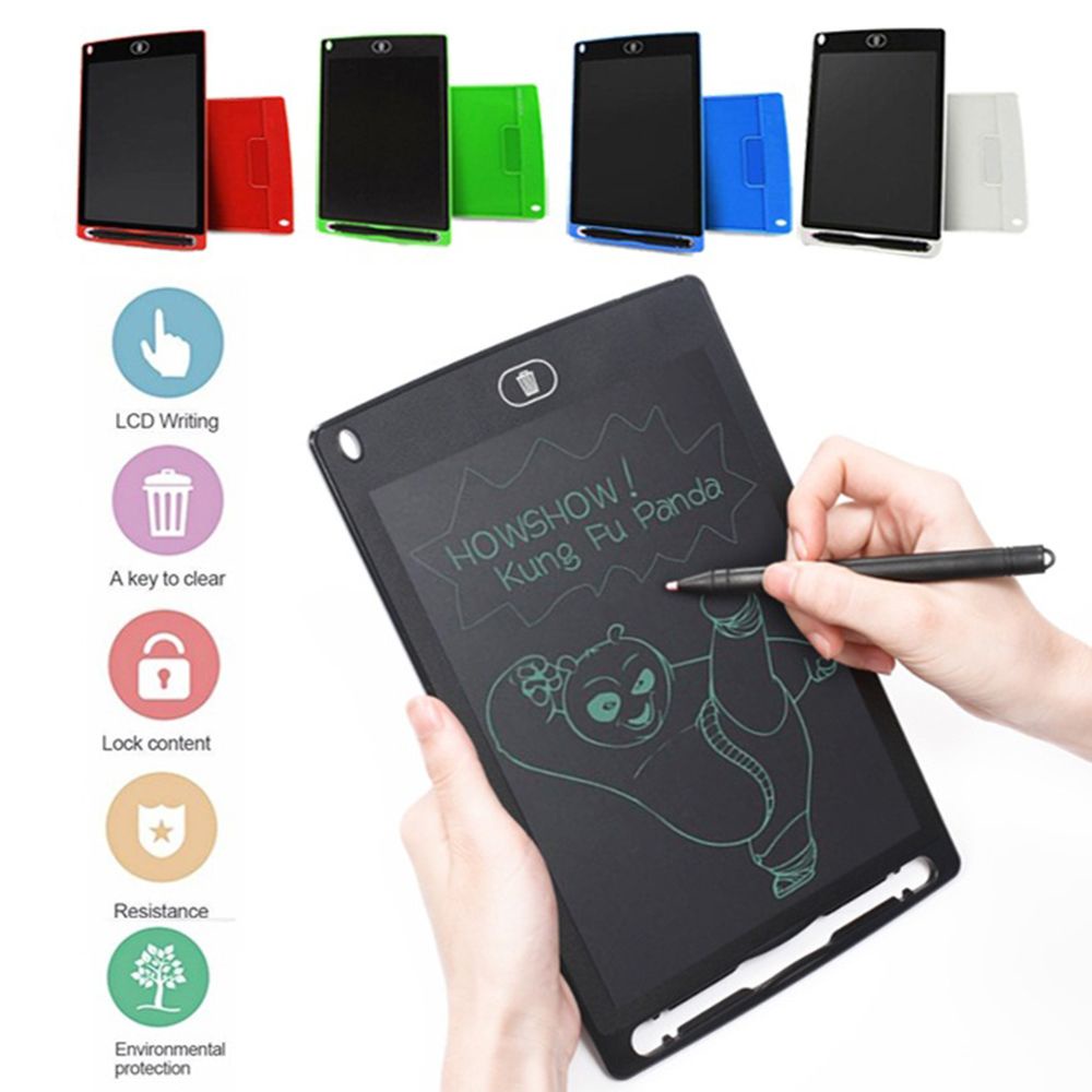 Bảng vẽ điện tử màn hình LCD 4.4 / 8.5 / 12 inch nhiều màu cho bé