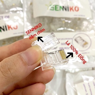 Hạt mạng Seniko,Hạt Mạng RJ45,hàng Cao cấp chuyên dụng
