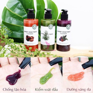 Sữa rửa mặt WB Super Vegitoks Cleanser