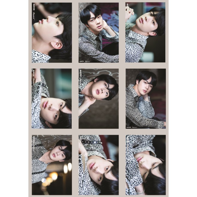 Lomo card BTS NAVER x Dispatch Billboard Music Awards Full 63 ảnh đủ 7 thành viên