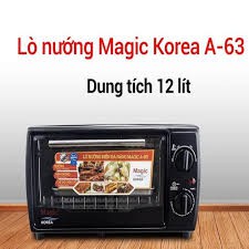 Lò nướng Magic Korea A63 12L