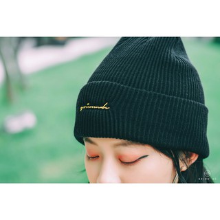 Grimm DC Nón len High-top beanie | Black