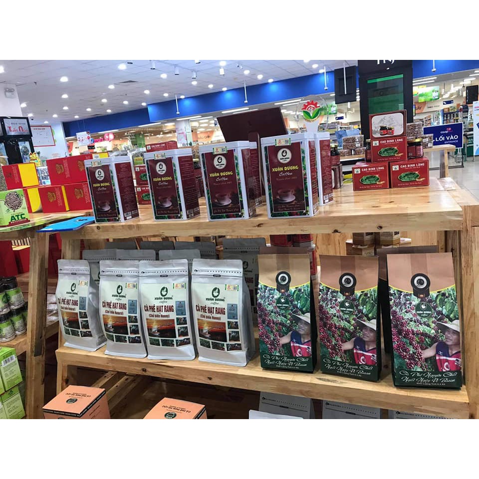 Cà phê Arabica Cầu Đất nguyên chất 100% hậu vị ngọt thơm quyến rũ gói 500g Pha Máy  Cold Brew và Drip từ Xuân DươnCoffee