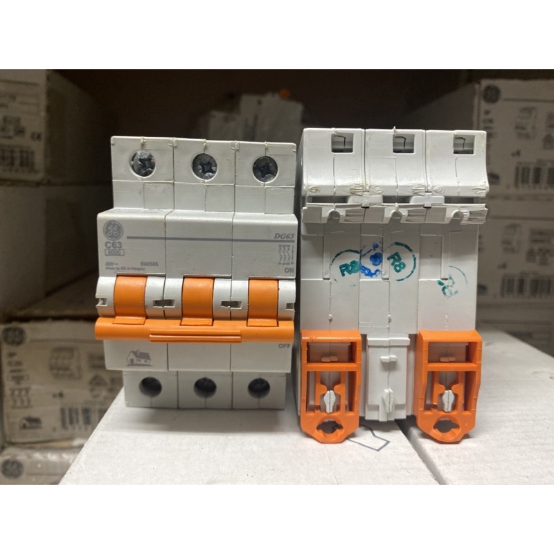 Cầu dao -MCB AC 3P 63A 6KA DG - General Electric