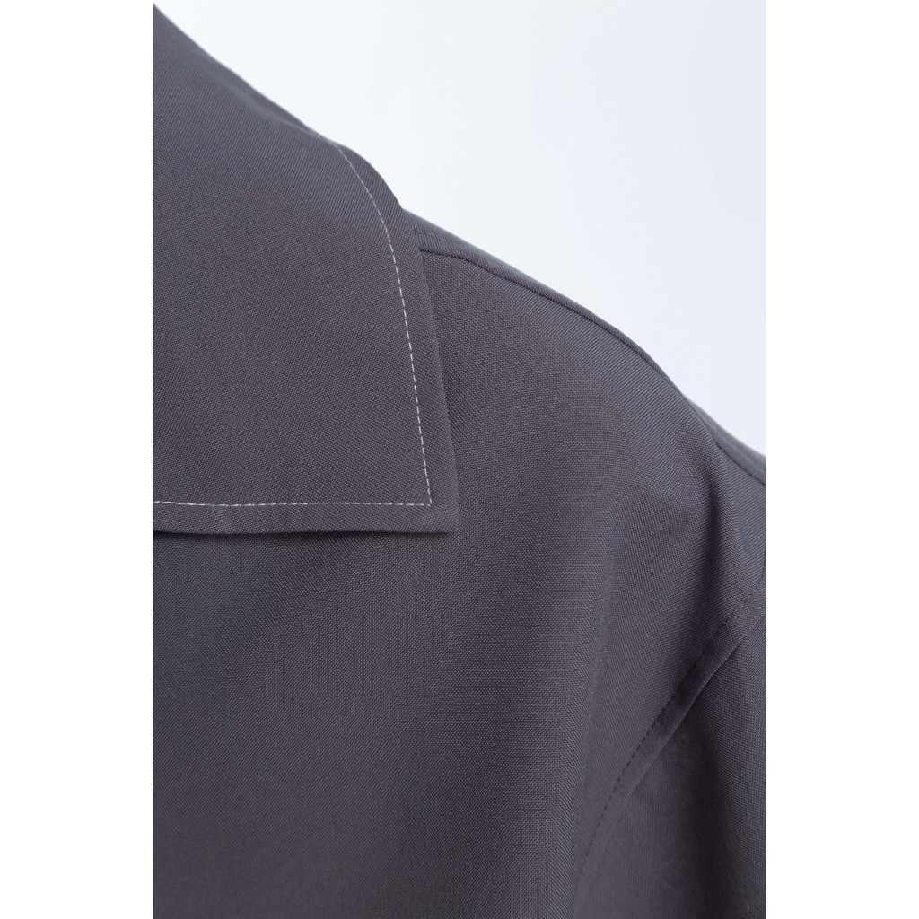 Áo Sơ Mi Nam Nữ Phom Rộng FVNXY Màu Xám Căng Đét Cực Ngầu | BigBuy360 - bigbuy360.vn