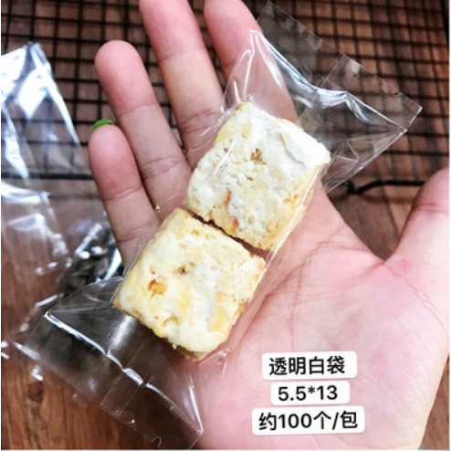 [100 túi] Túi đựng kẹo, bánh ngói, biscotti