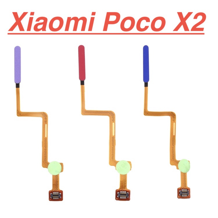 ✅Mạch Nút Nguồn Vân Tay Xiaomi Poco X2 Dây Cáp Nút Mở Nguồn, Điều Chỉnh Tăng Giảm Âm Lượng Linh Kiện Thay Thế