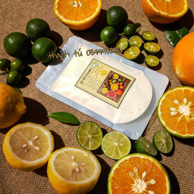 100g bột dẻo đắp mặt vitamin c hàng cao cấp