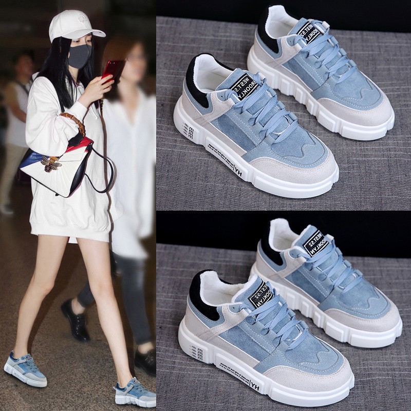 Giày Ulzzang màu Xanh Hàn Quốc Order giày Thể Thao Sneaker M2149