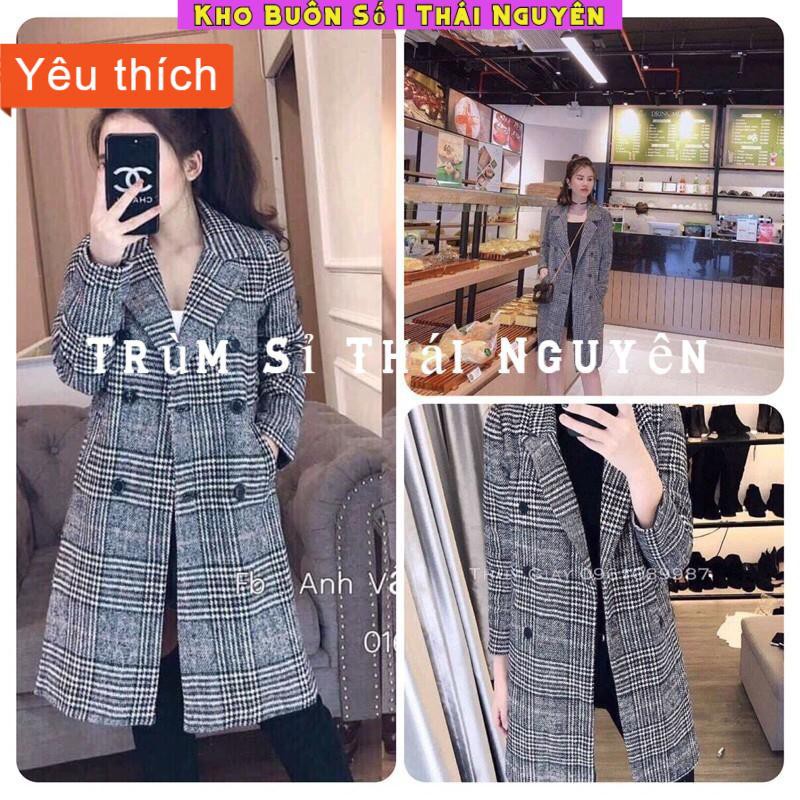 [ Cam Kết Chất Lượng ] Áo dạ kẻ 6 cúc hàng đẹp (kèm video tự quay) | BigBuy360 - bigbuy360.vn