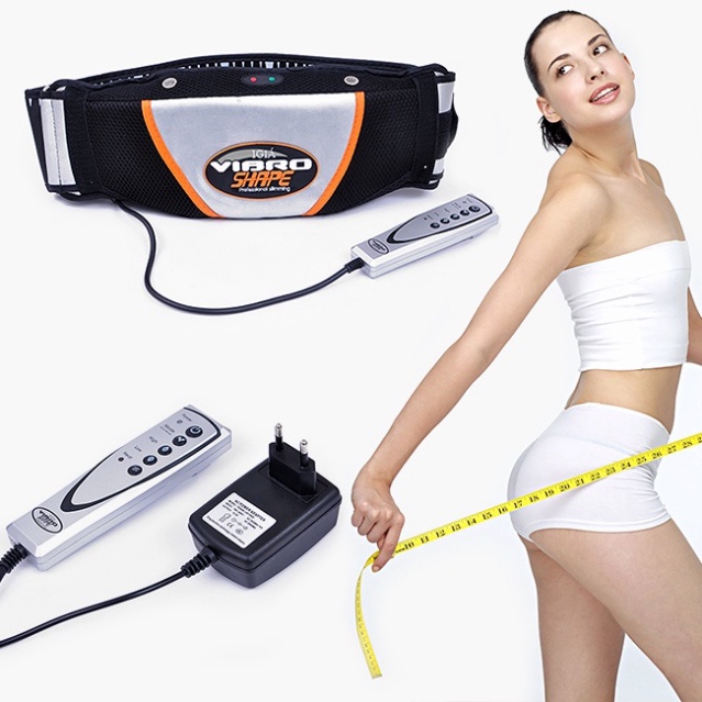 Đai Massage Giảm Mỡ Bụng Vibro Shape USA - Máy Rung Giảm Mỡ Bụng, Toàn Thân Cao Cấp Hiệu Quả