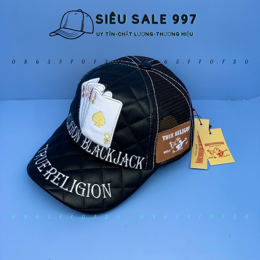 MŨ LƯỠI TRAI SIÊU PHẨM CAO CẤP LÁ BÀI FULL TEM FULL MÁC HIỆU ÔNG ĐỊA THỜI TRANG 4 MÀU SIÊU NGẦU