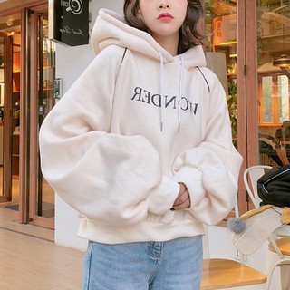 (SẴN) Áo nỉ dáng rộng tay bồng