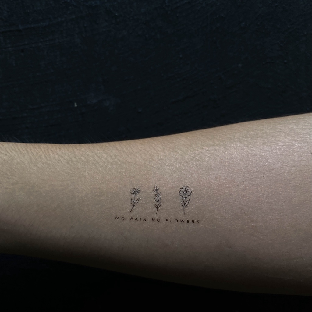 Hình xăm dán tạm thời Tattoodee 7 ngày, xăm trong 1 phút, chống nước 100%