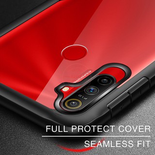 For Realme C3 Case【Transparent Back】ShockProof Phone Casing Slim Thin Cover