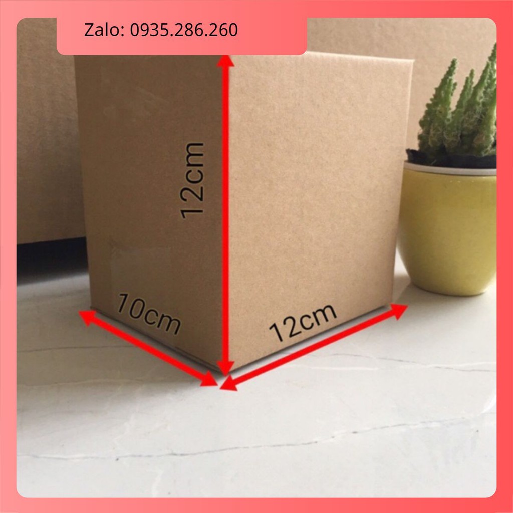 [COMBO 100h] Hộp 12x10x15 - Hộp Carton Đóng Hàng