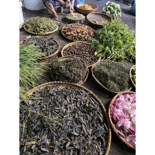 Cặp Dầu Gội Bồ Kết Mọc Tóc MỘC NHIÊN (HANDMADE)
