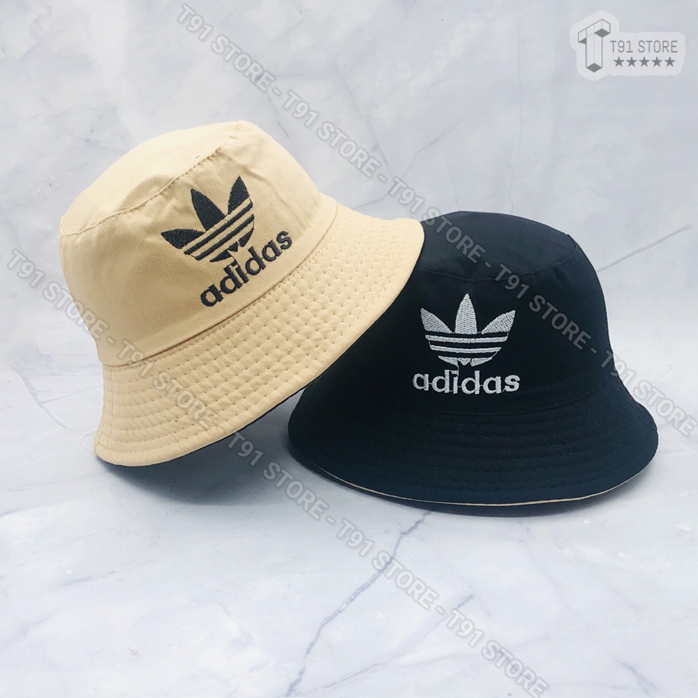 Nón bo cụp - Mũ vành 2 mặt có thêu logo màu sắc đa dạng - Phong cách trẻ trung, hiện đại