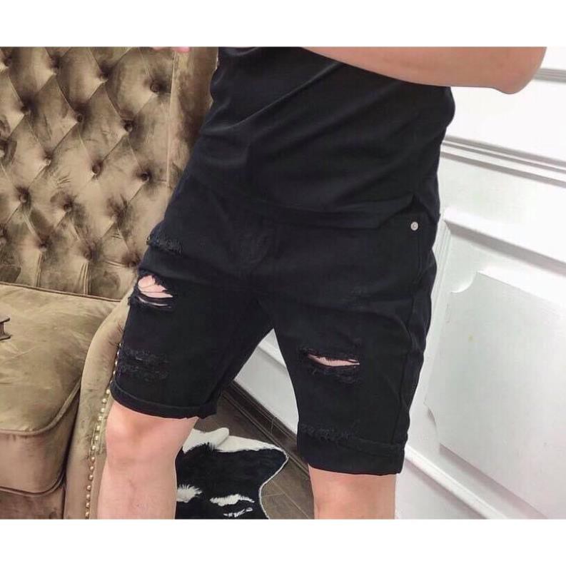 Quần Ngố Nam kaki Xước Rack - Kiểu Thời Trang Hàn Quốc ་