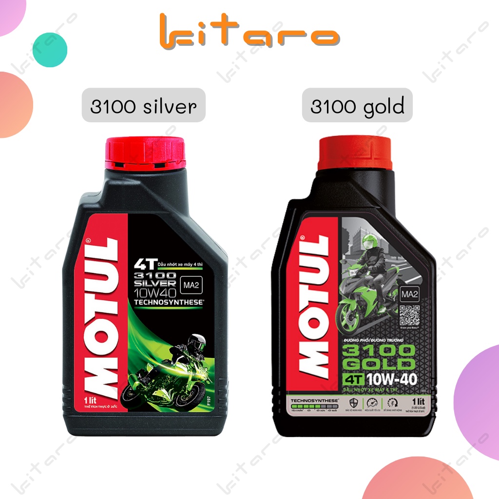 Nhớt Xe Số Cao Cấp Motul 3100 Silver 800ml