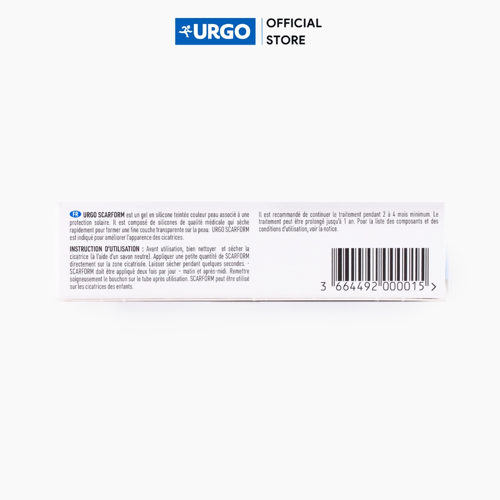 Gel làm mờ sẹo Urgo Scarform