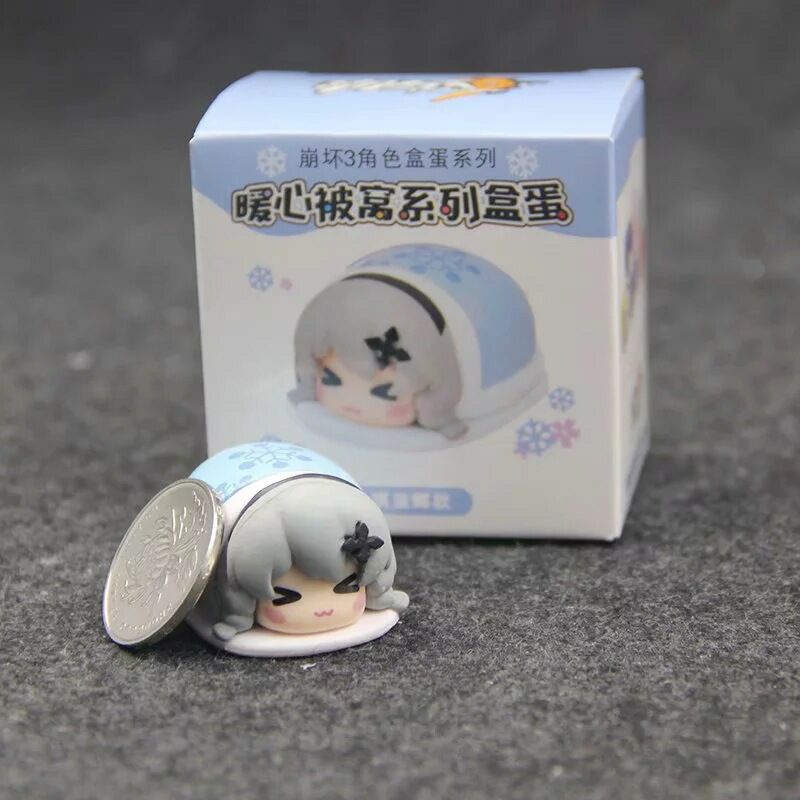 Set 7 Mô Hình Nhân Vật Hoạt Hình Honkai Impact 3 Trang Trí