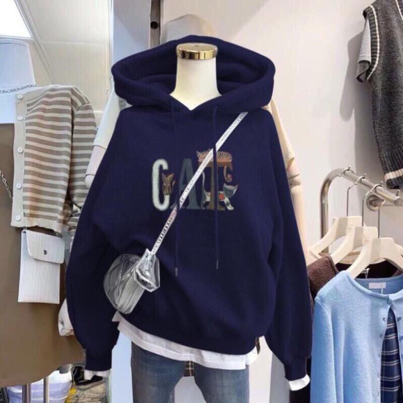 Áo hoodie nam nữ có chữ Cat mẫu Cực Hot 2021