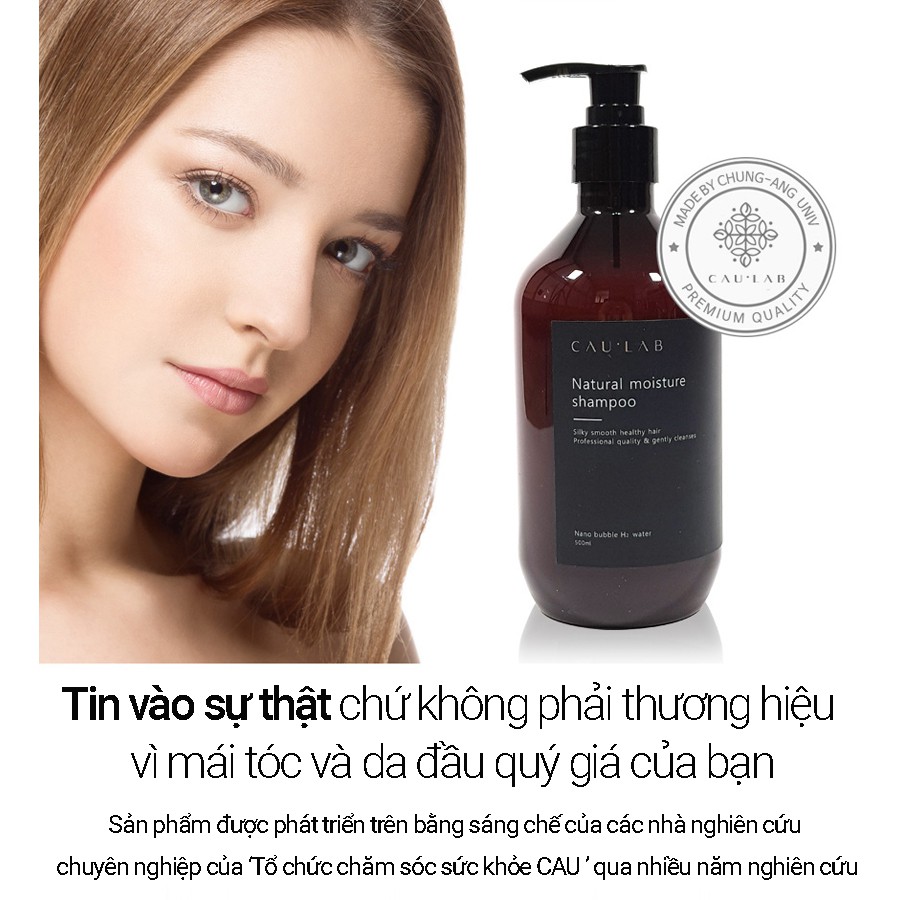 Dầu Gội Đầu Chăm Sóc Tóc CAULAB NATURAL MOISTURE SHAMPOO_Mỹ phẩm Hàn Quốc chính hãng