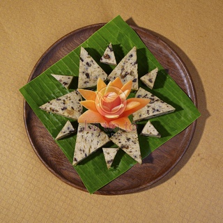 Chả hoa chay thực dưỡng 500gr - lá tía tô
