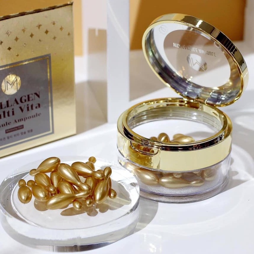 Tinh Chất Collagen Tươi JM Collagen Multi Vita Capsule Ampoule 400mg