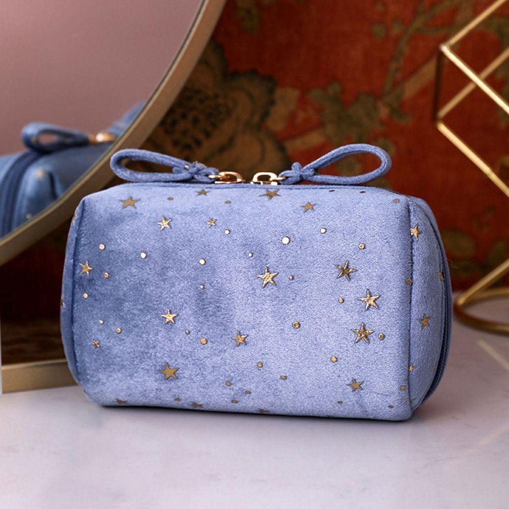MOCHO Túi Đựng Đồ Trang Điểm In Họa Tiết Ngôi Sao Thời Trang Cho Nữ