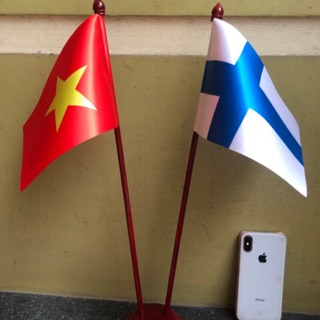 Cờ để bàn Việt Nam Phần Lan