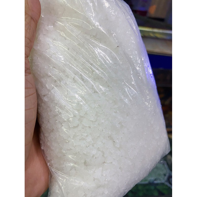 1KG MUỐI HỘT SÁT TRÙNG TẠO ĐỘ MẶN CHO HỒ CÁ CẢNH