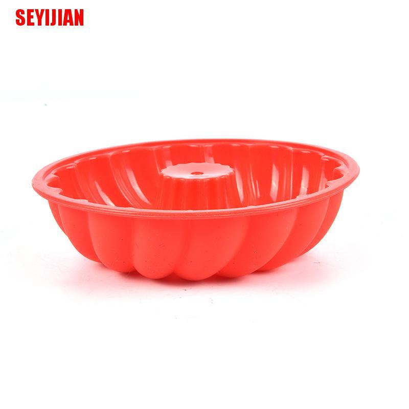 1 Khuôn Làm Bánh Mini Bằng Silicone Hình Quả Bí Ngô