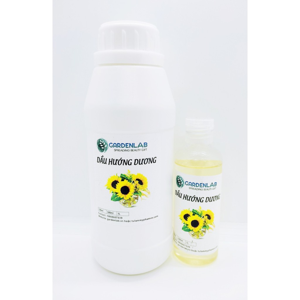 100ML Dầu Hướng Dương - Dầu Nền Dùng Trong Mỹ Phẩm (SUNFLOWER OIL)
