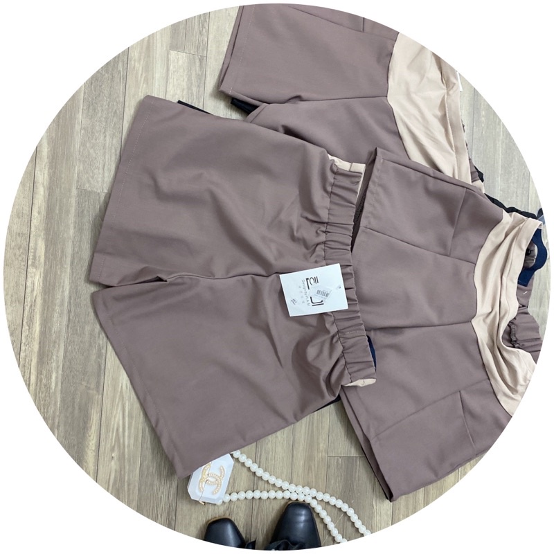 [ Hàng Có Sẵn] Quần Short Bầu Mẫu Mới Dáng Ống Rộng Chất Kaki Co Giãn 4 Chiều Siêu Thoải Mái(40-75kg)