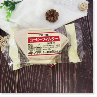 🇳 🇪 🇼 Giấy lọc cà phê Coffee Filter Paper (100 tờ) ®️