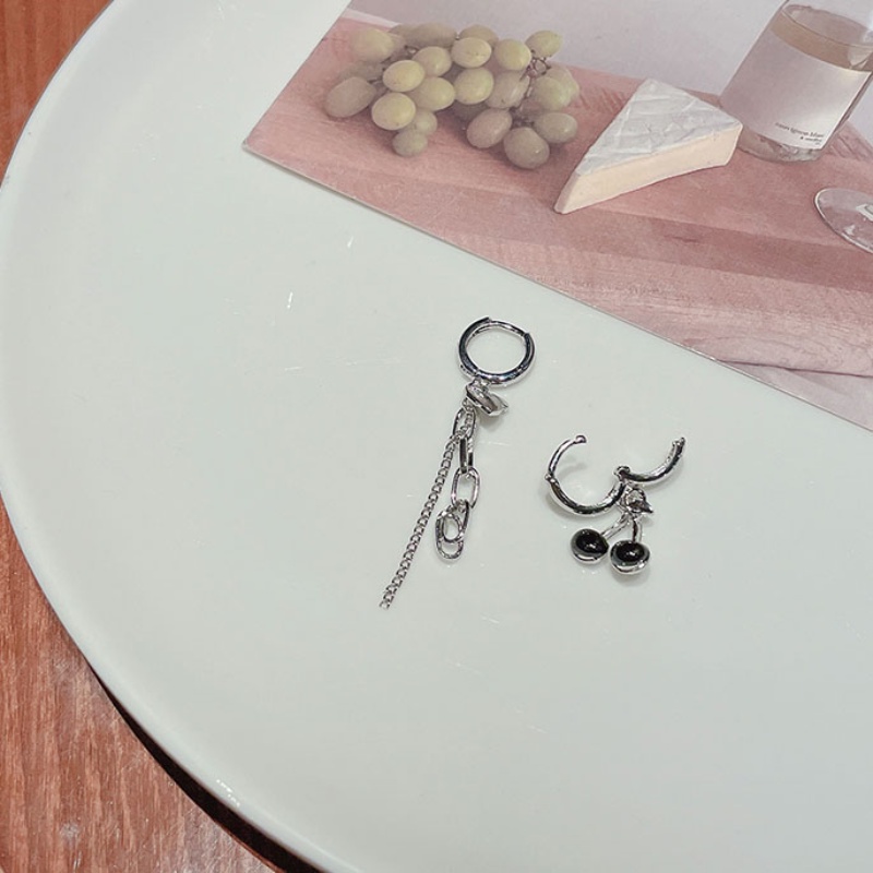 Khuyên tai hình trái Cherry phong cách Hàn Quốc