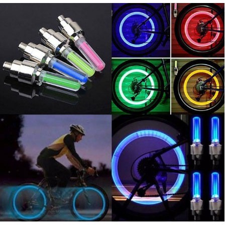 Đèn LED neon gắn bánh xe đạp / xe máy