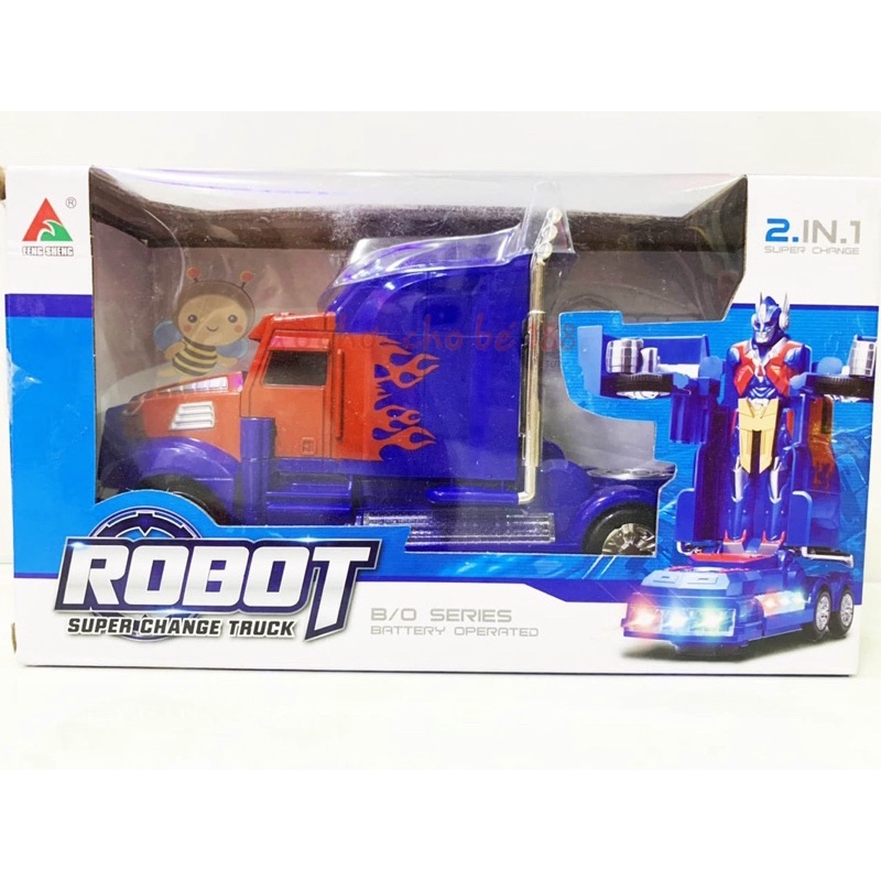 Xe cảnh sát biến hình robot transformers Bumblebee